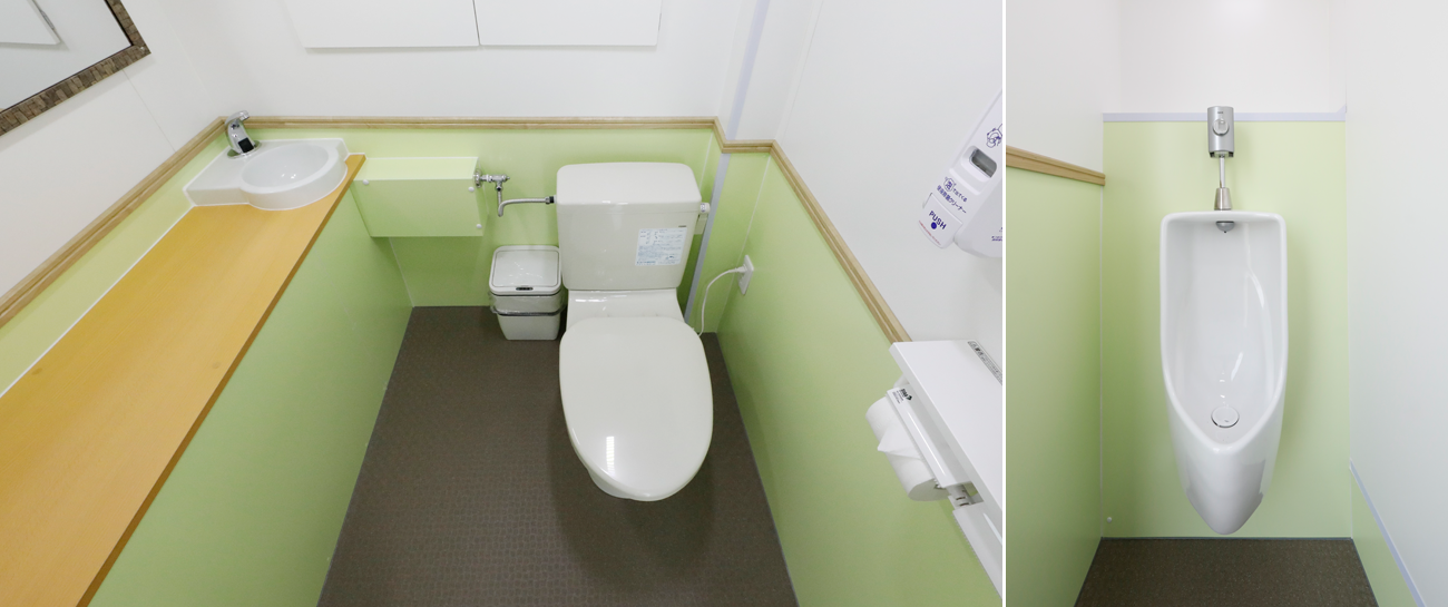 トイレカー内装